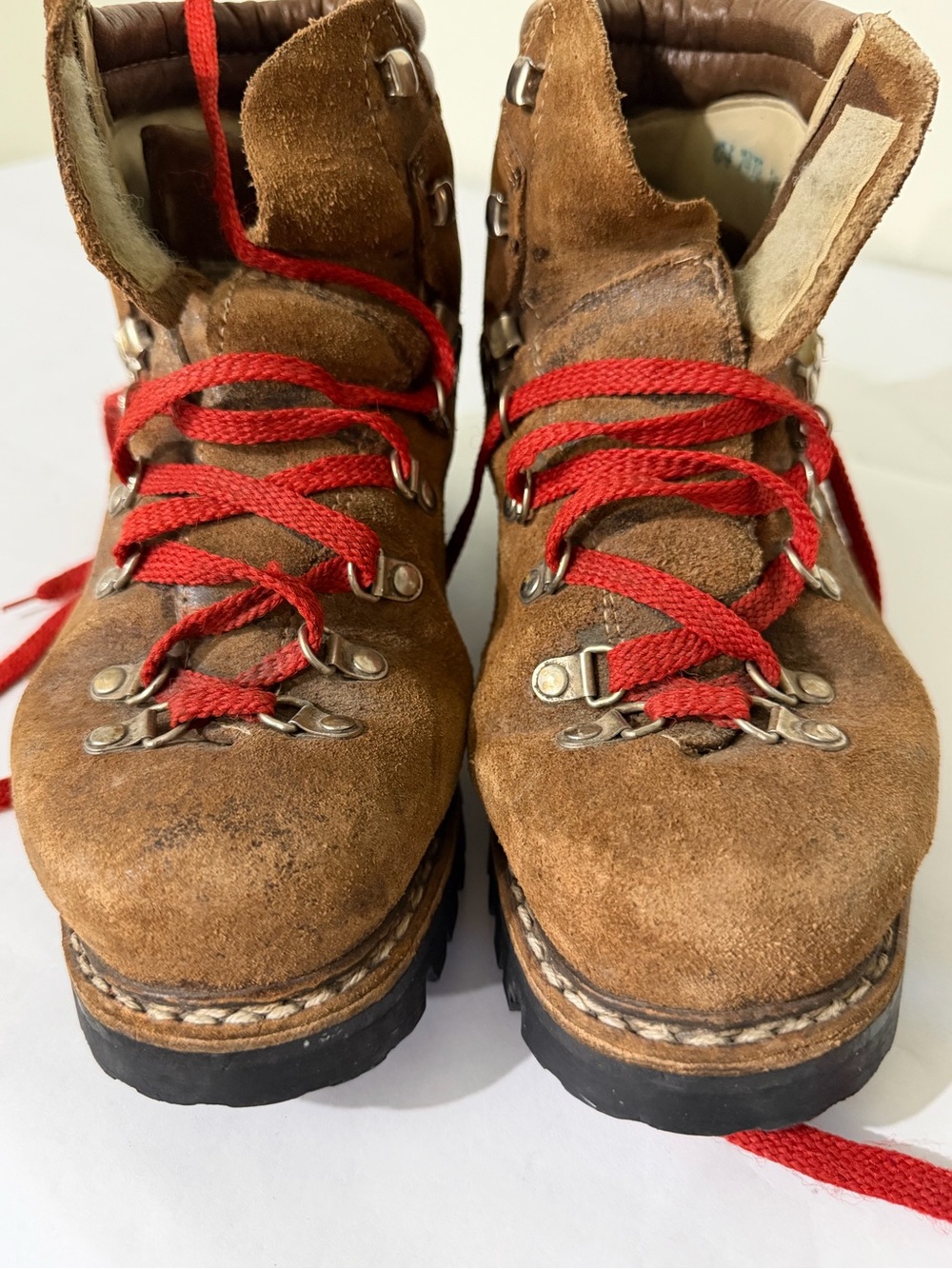 Vintage LOWA Leather Mountaineering Hiking Boots - Women's 9 - Made in Germany